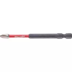 image of Milwaukee Shockwave Impact Duty Phillips Screwdriver Bits PH2 90mm Pack of 1