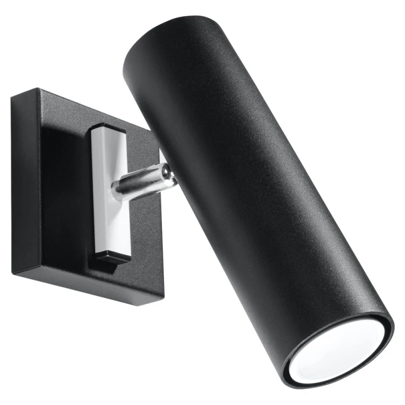 Image of Sollux Lighting Steel Direzione Wall Lamp - Modern Design, High Quality