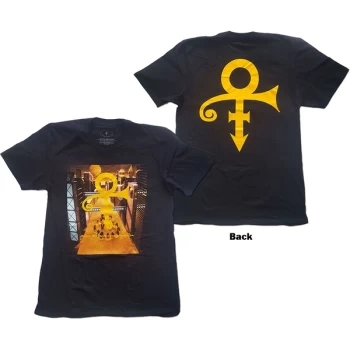 Image of Prince - Love Symbol Unisex Large T-Shirt - Black