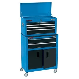 Image of Draper 24" Combined Roller Cabinet and Tool Chest (6 Drawer)