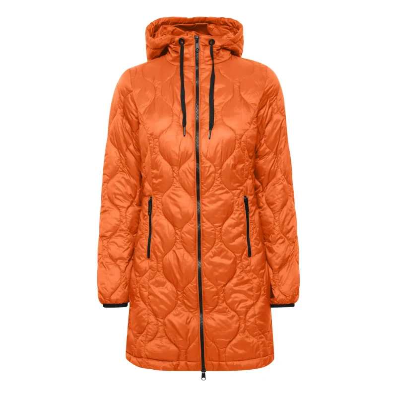 Image of b.Young Puffer Jacket b.young Amalla Orange Female 38