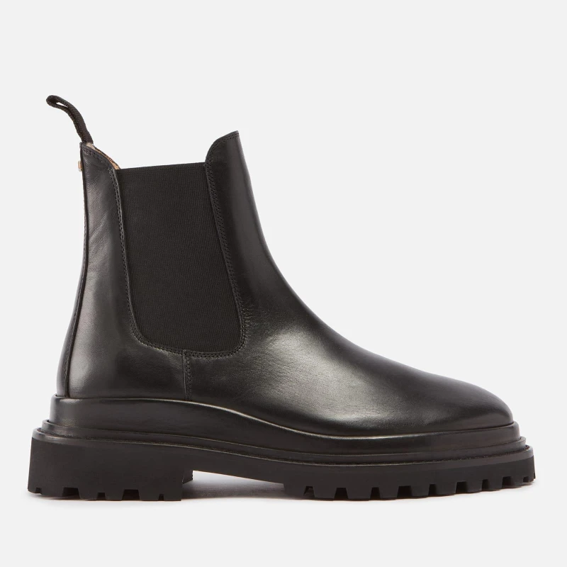 Image of Isabel Marant Ceilee Leather Chlesea Boots Black female UK 5