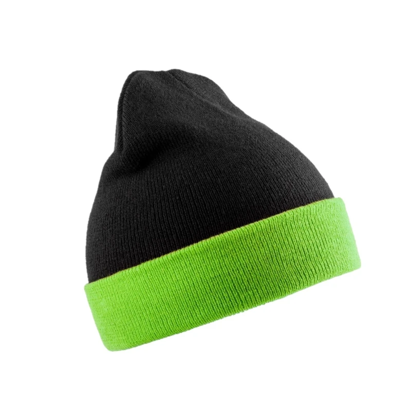 Image of Result Result Men Compass Beanie in Dark Blue Dark Blue One Size Male 5059699306356