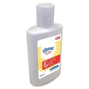 Image of Kleenex 100ml Hand Sanitiser Gel Fragrance Free