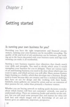 Image of Starting up a Gallery and Frame Shop by Annabelle Ruston Paperback