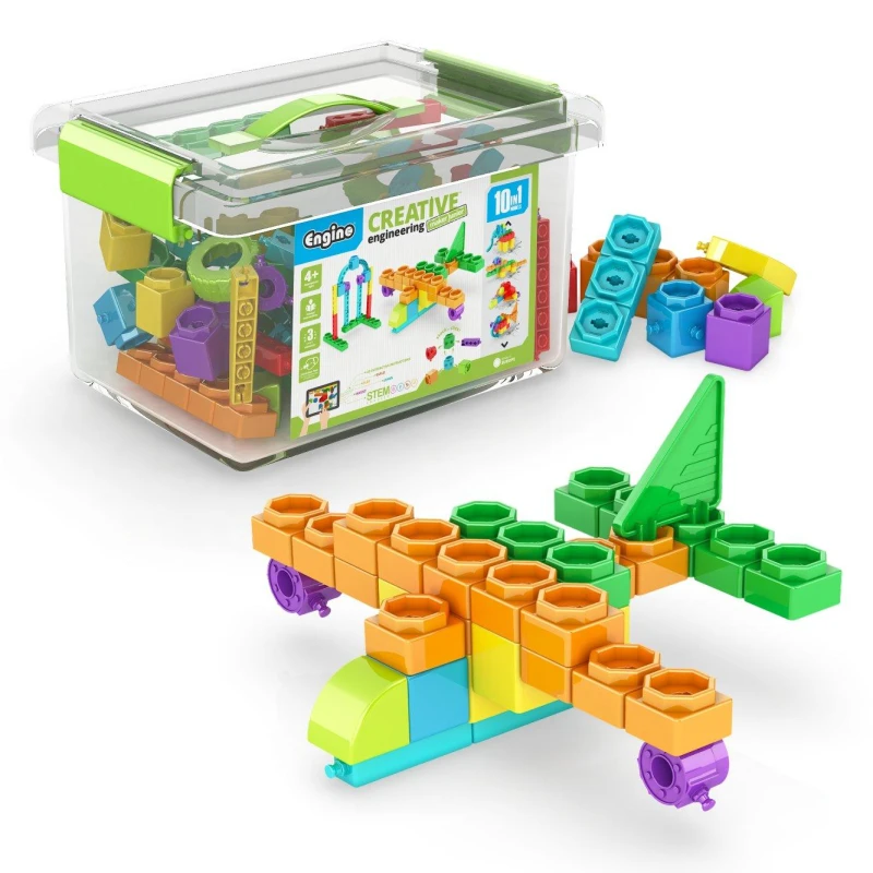 Image of Engino Creative Engineering 10 in 1 Maker Junior Multi unisex