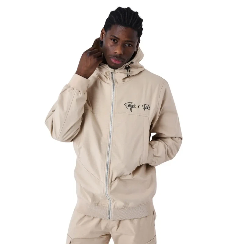 Image of Project X Paris Hooded jacket Project X Paris Blanc Male S