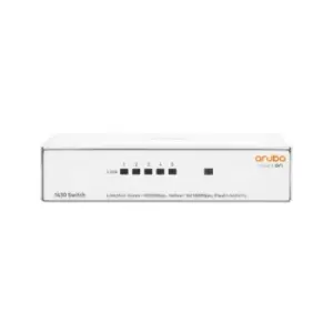 image of HP Enterprise Aruba Instant On 1430 5G Unmanaged L2 Gigabit Ethernet (10/100/1000) White