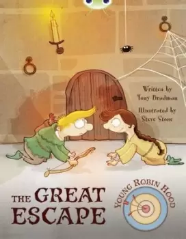Image of Bug Club Independent Fiction Year Two Purple B Young Robin Hood: The Greay Escape - Tony Bradman - Paperback - Used