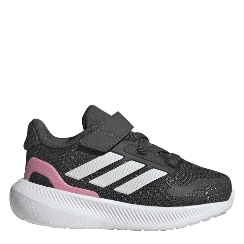 Image of adidas Runfalcon 5 Trainers Infants Grey/Pink female C3 (19)