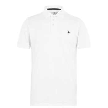 Jack Wills Aldgrove Pique Polo - White