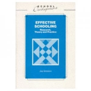 Image of Effective Schooling by Jaap Scheerens Paperback