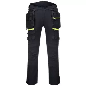 Image of DX440BKS30 - sz DX4 Detachable Holster Pocket Trouser - Black - Portwest