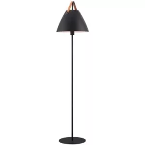 image of Strap Floor Lamp Black, E27