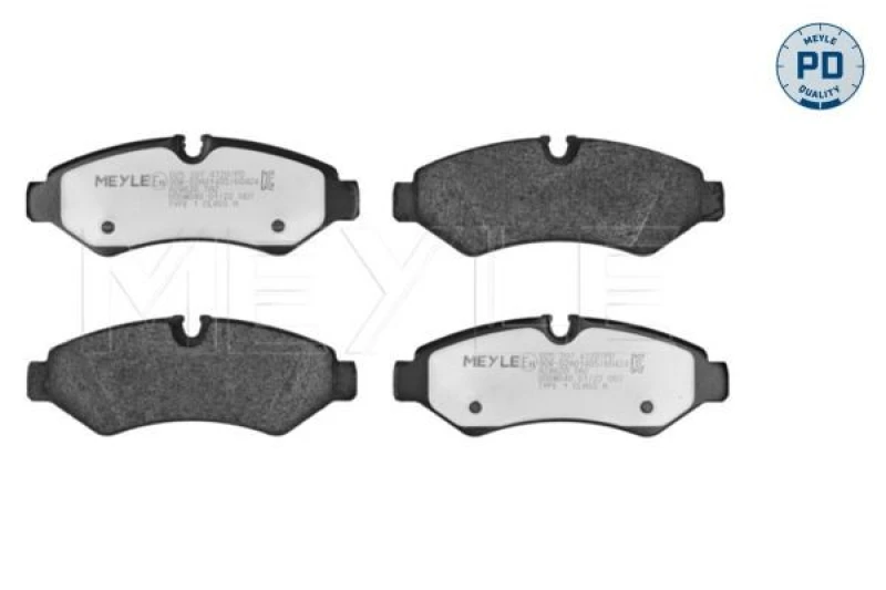 Image of Brake pad set MEYLE 025 207 4720/PD