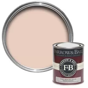 image of Farrow & Ball Modern Pink Ground No. 202 Eggshell Paint, 750Ml