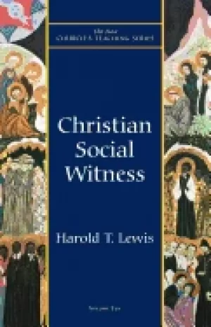 Image of christian social witness lewis harold t
