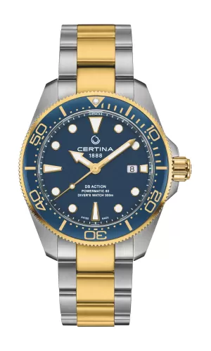 Image of Certina C0326072204100 DS Action Diver 43mm Powermatic 80 Watch