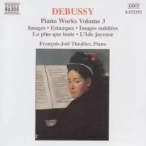 image of PIANO WORKS VOLUME 3 by Claude Debussy CD Album