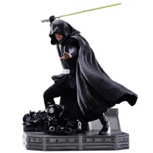 Image of Iron Studios Star Wars The Mandalorian BDS Art Scale Statue 1/10 Luke Skywalker Combat Version 24cm