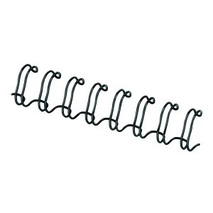 Image of Fellowes Wire Binding Element 9mm Black Pack of 100 53265
