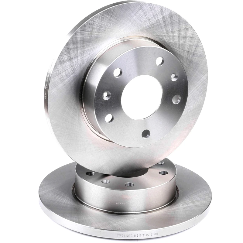 Image of STARK SKBD-0022940 Brake disc Front Axle, Solid, Cast Iron, Uncoated, Untreated, without bolts/screws Cast Iron Brake Disc (82)