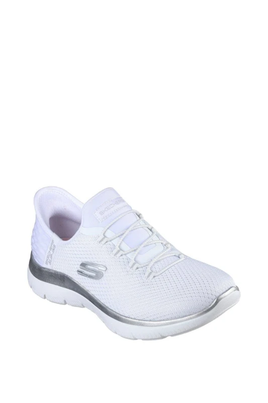Image of Skechers Slip In Summits White White female