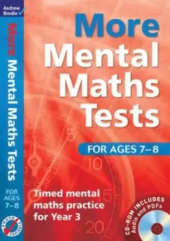 Image of More mental maths tests for ages 7-8 by Andrew Brodie