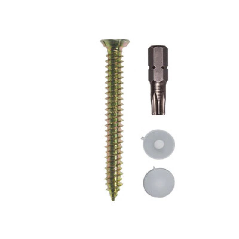 Image of Jcp Fixings Concrete Screws 7.5 X 40mm - Fjcs75040 - Perfect For Diy Projects - Box Of 100
