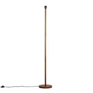 Image of Heather Wood Floor Lamp Base
