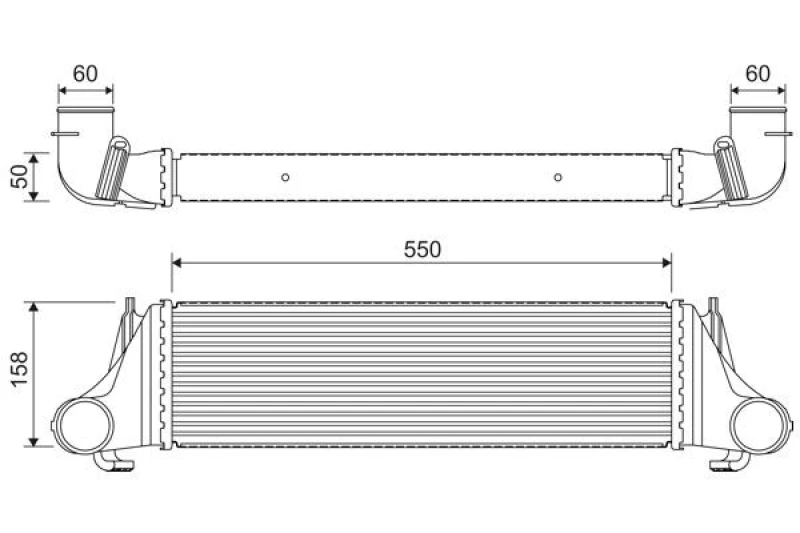 Image of Intercooler VALEO 818400