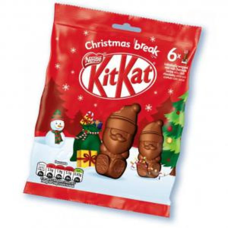 Image of Kit Kat Santa Milk Chocolate Sharing Bag 112155867