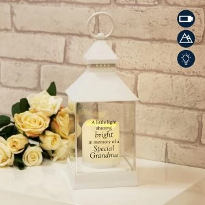 Image of Thoughts of You Graveside Memorial Lantern - Grandma