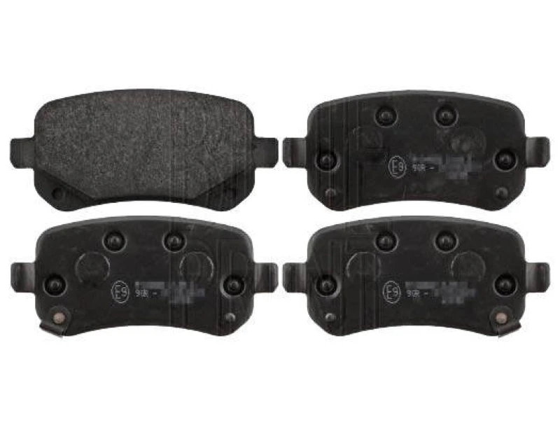 Image of Blue PRINT ADA104259 Brake pad set Rear Axle, with acoustic wear warning Brake Pad Set,disc brake (402)