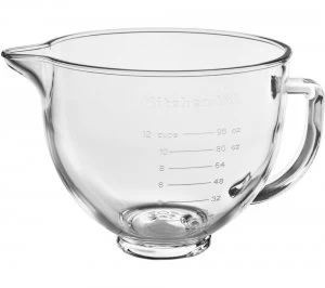 Image of KitchenAid 5KSM5GB 4.7 l Mixing Bowl - Glass