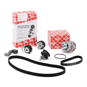 Image of FEBI BILSTEIN Water Pump + Timing Belt Kit VW,SKODA,SEAT 32737 036109119AG,036109119AGS3,36109119AG 036109119AG,036109119AGS3,36109119AG,036109119AG