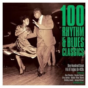 Image of 100 Rhythm & Blues Classics by Various Artists CD Album