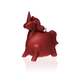 Image of Red Unicorn Candle