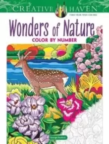 Image of Creative Haven Wonders of Nature Color by Number