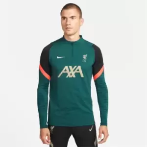 Image of Nike Liverpool Strike Drill Top 2021 2022 Mens - Blue