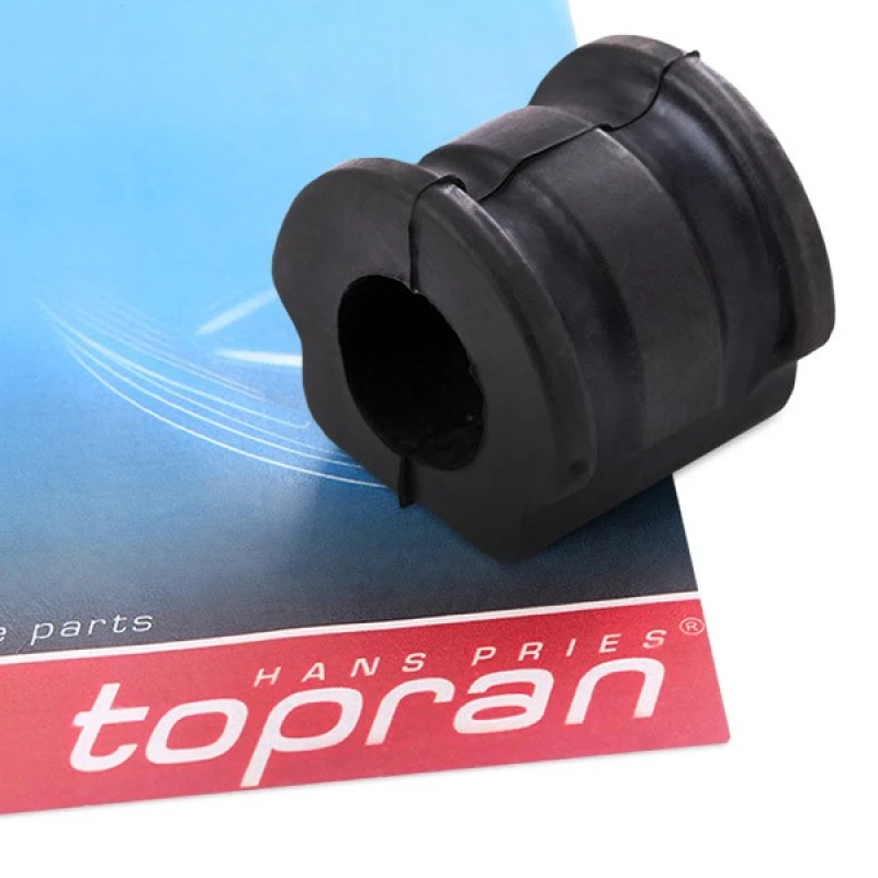 Image of TOPRAN 111 474 Stabilizer Bushes Front Axle Right, Rubber Mount Anti-roll Bar Bush Kit (1334)