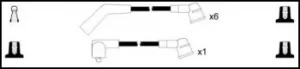 Image of Remax HT Ignition Leads Cable Set Replaces XC1488,409 70 531J,51278623,J5381046,76283,LDRL1085,GHT1535