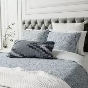 Image of Bedeck of Belfast Azora Kingsize Duvet Cover, Chambray