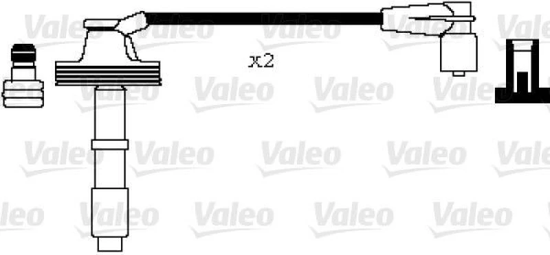 Image of Ignition lead set VALEO 346001