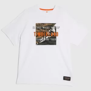 Timberland Year Of The Tiger Tshirt In White