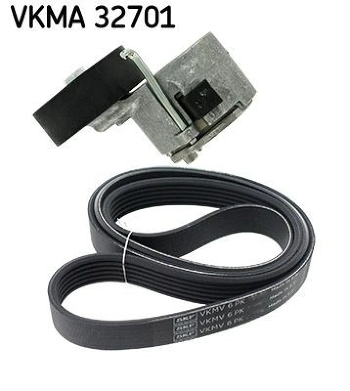 Image of SKF V-Ribbed Belt Set SKF VKMA 32701