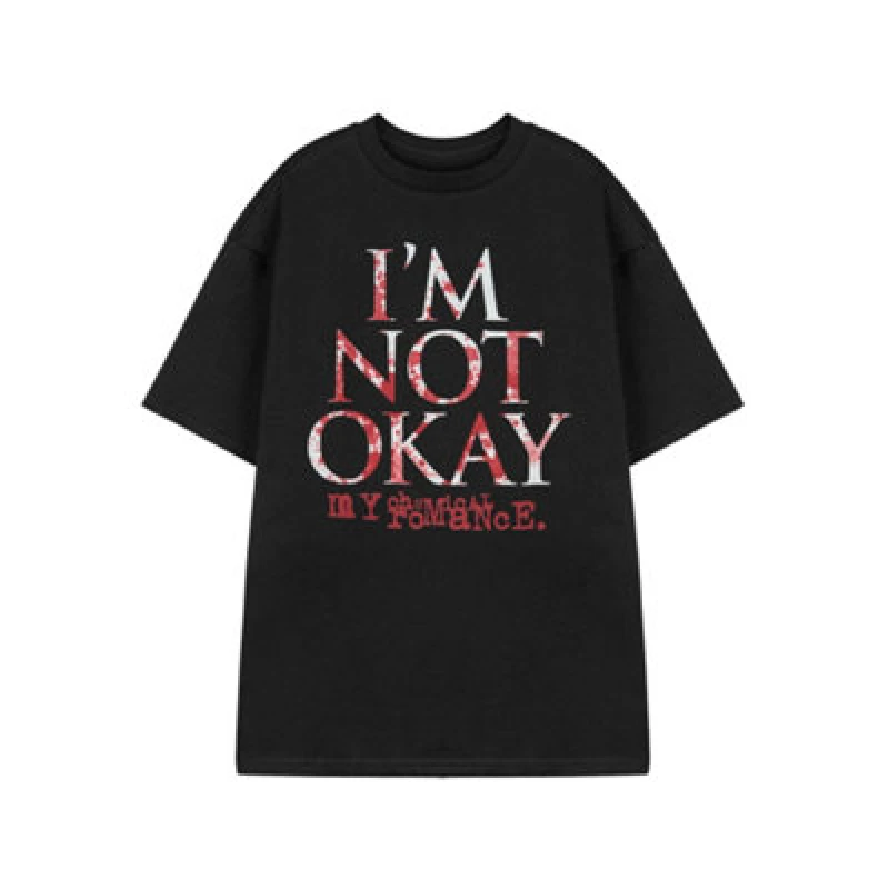Image of My Chemical Romance My Chemical Romance Short Sleeved T-Shirt in Black Size: Small Black S Unisex 5063203915354