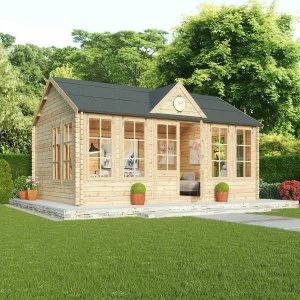 Image of Mercia Double Glazed Pool House - 4 x 5.5m