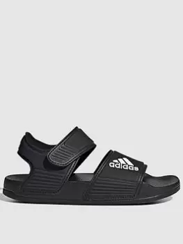 Image of adidas Sportswear Kids Adilette, Black/White, Size 1