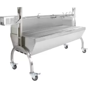 Image of 90kg Hog Roast Machine - Silver - Kukoo